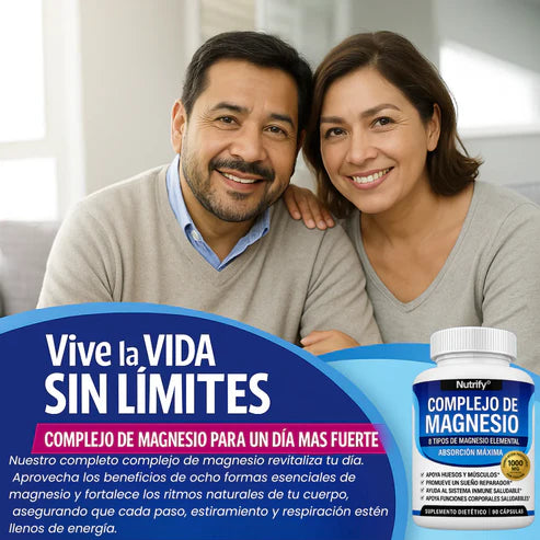 ✨Magnesium Complex - Descansa profundo y recupérate mejor sin tensión