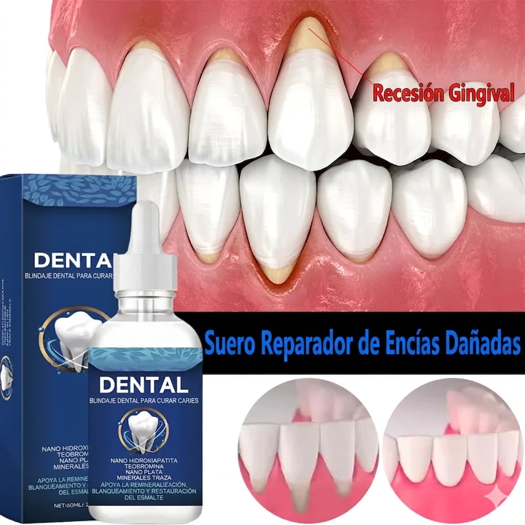 🦷 REPARA CARIES, ALIVIA ENCÍAS INFLAMADAS + ENVÍO GRATIS