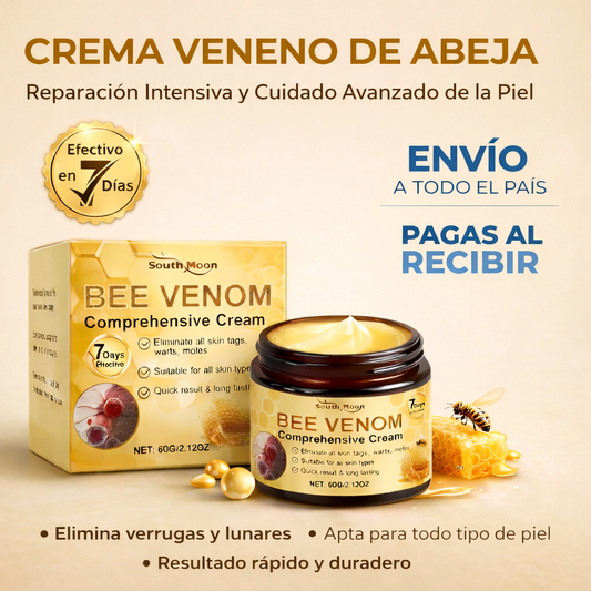 🐝 BEE VENOM - Tratamiento avanzado para imperfecciones marcas y verrugas de la piel Q199 + Envío Gratis 🚚