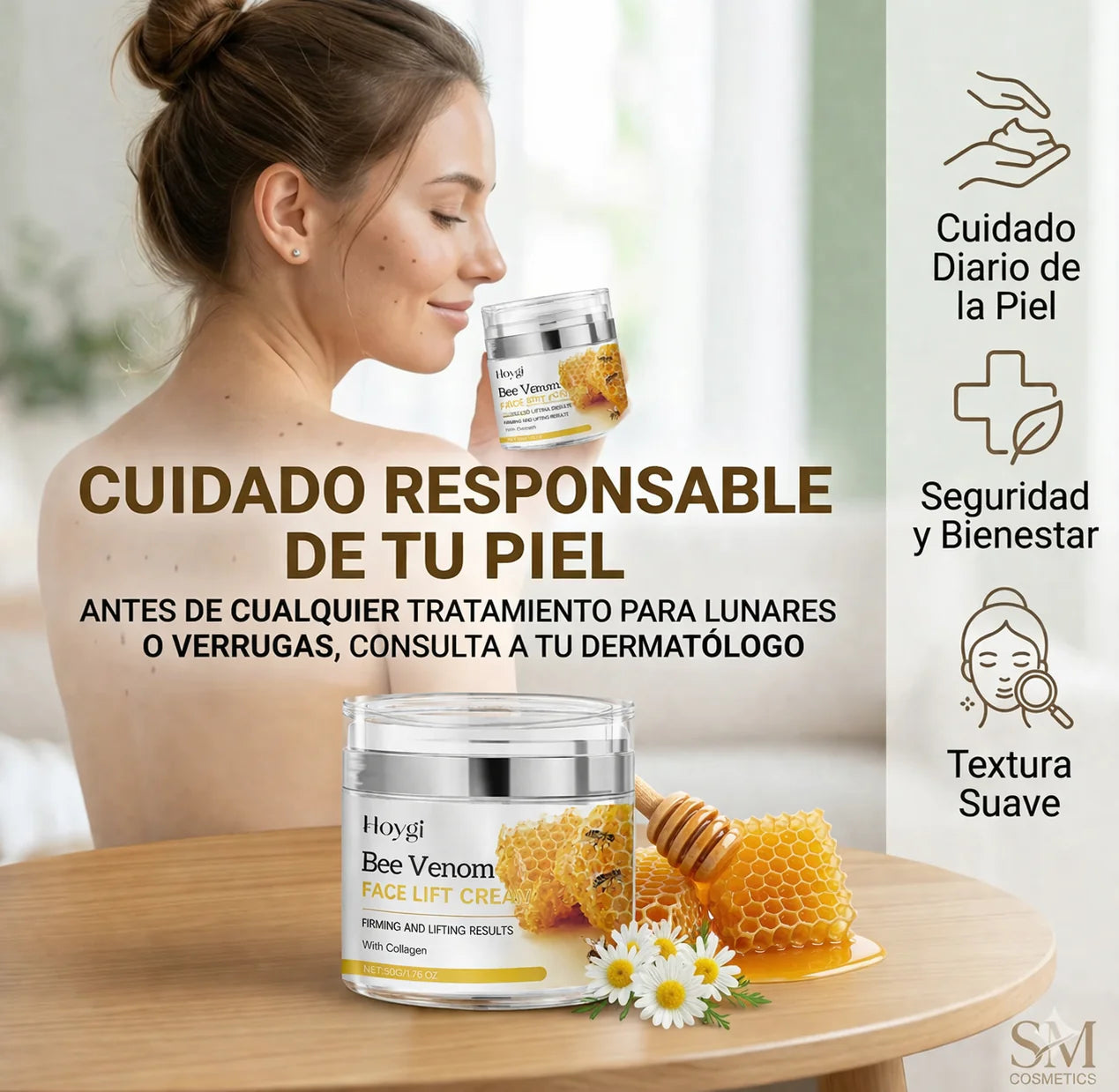 🐝 BEE VENOM - Tratamiento avanzado para imperfecciones marcas y verrugas de la piel Q199 + Envío Gratis 🚚